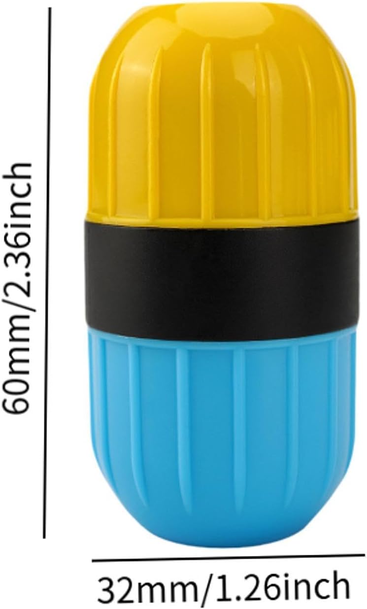 DYNWAVE Music Line Tablature Stamp Music Notation and Note Roller Stamp Multi Function Musical Line Stamp for Kids Students, Yellow Blue - Image 5